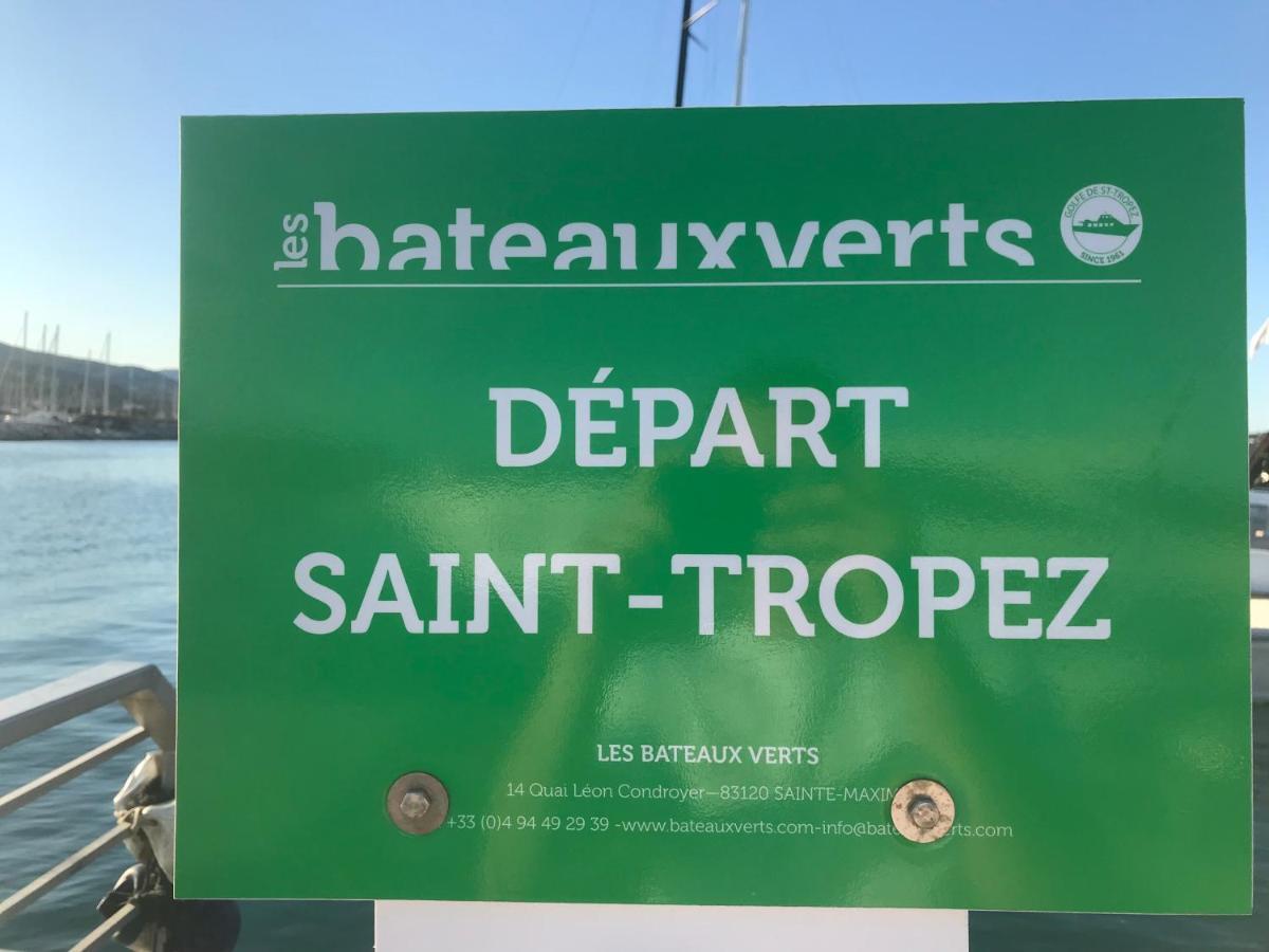 Marines appartement, 2min plage, 2km Saint-Tropez Cogolin Buitenkant foto